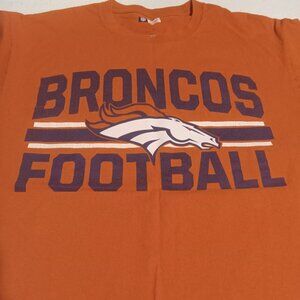 Denver Bronco's Men's NFL Team Apparel SS Shirt Size L